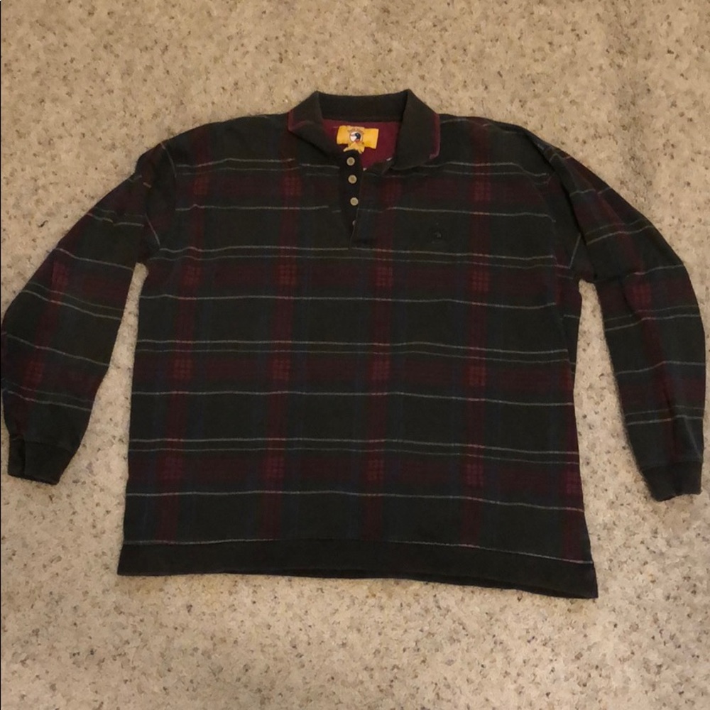 Duck Head long sleeve polo